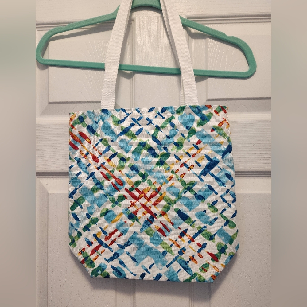 Handmade Colorful polyester Tote Bag